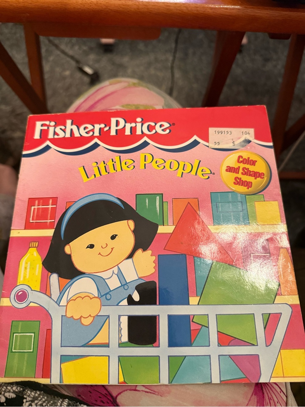 Fisher-Price Little People Color and Shape Shop Paperback book